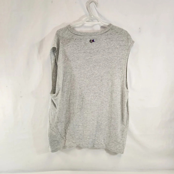 Champion 90s  Chicago Bulls Sleeveless Shirt DISTRESSED Mens XL - Picture 2 of 8